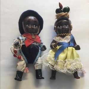 Vintage Black Celluloid Dolls